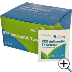 BZK antiseptic towel
