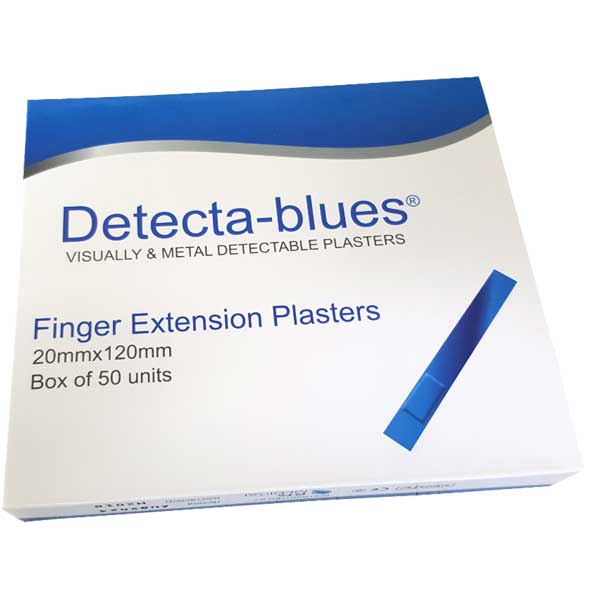 Metal Detectable Finger Extension Plaster