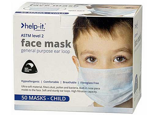 kids face protection mask
