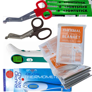 medical equipment for first aid kits