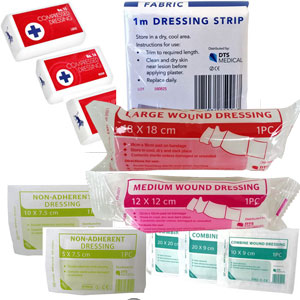 dressings and wound care products